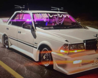 bosozoku purple tsurikawa beacon light flashball