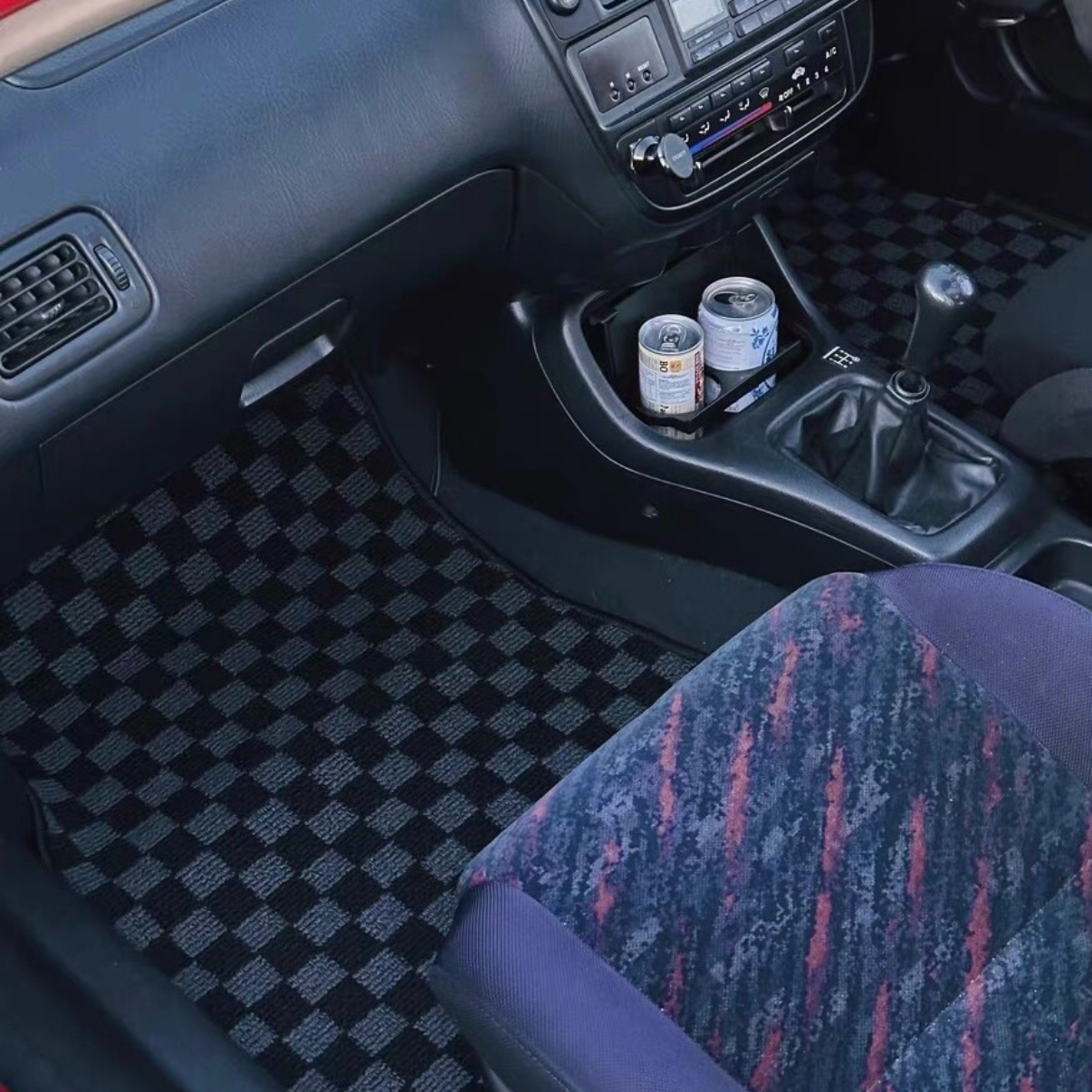 retrozoku grand touring checkered mats